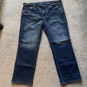 AE Airflex Original Straight Jean - Dark Wash - 38/30